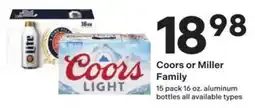 Coborn's Coors or Miller Family offer