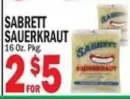 Ctown Sabrett sauerkraut offer