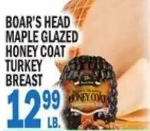 Ctown Boar's Head maple glazed honey coat turkey breast offer