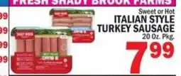 Ctown Fresh shady brook farms italian style turkey sausage offer