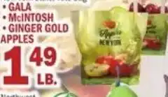 Ctown Apples new york gala mcintosh ginger gold apples offer