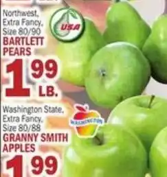 Ctown Bartlett pears offer