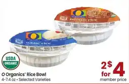 Safeway O Organics Rice Bowl offer