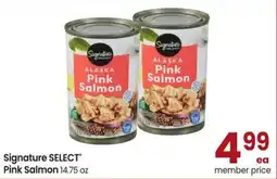 Safeway Signature Select Pink Salmon offer
