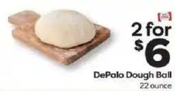 Weis Markets DePalo Dough Ball offer