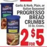 Ctown Progresso bread crumbs offer