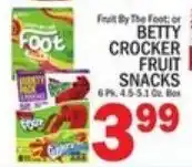 Ctown Betty Crocker fruit snacks offer