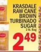 Ctown Krasdale raw cane brown turbinado sugar offer