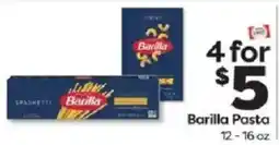 Weis Markets Barilla Pasta offer