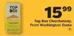 Weis Markets Top Box Chardonnay offer