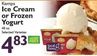 Kemps ice cream or frozen yogurt