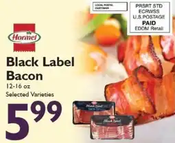 Festival Foods Hormel black label bacon offer