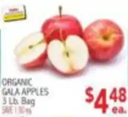 Ingles Markets Organic gala apples offer