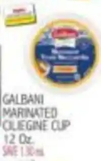 Ingles Markets Galbani marinated culigine cup offer