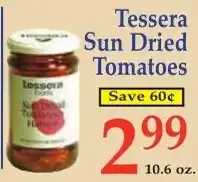 DeMoulas Market Basket Tessera sun dried tomatoes offer