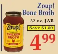 DeMoulas Market Basket Zoup! chicken broth offer