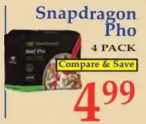 DeMoulas Market Basket Snapdragon Pho offer