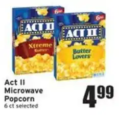 Ray's Food Act II Microwave Popcorn offer