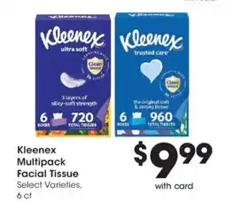Fred Meyer Kleenex Multipack Facial Tissue offer