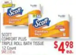 Ingles Markets Scott comfort plus triple roll bath tissue offer
