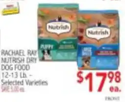 Ingles Markets Rachael Ray Nutrish Dry Dog Food offer