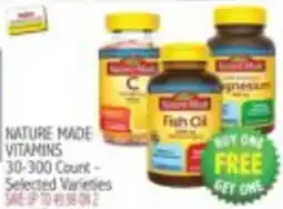Ingles Markets Nature Made Vitamins offer