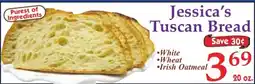 DeMoulas Market Basket Jessica's Tuscan Bread offer