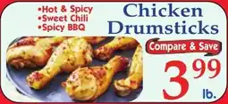 DeMoulas Market Basket Chicken Drumsticks offer