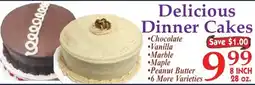DeMoulas Market Basket Delicious Dinner Cakes offer