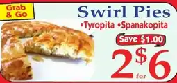 DeMoulas Market Basket Swirl Pies offer