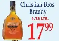 DeMoulas Market Basket Christian Bros Brandy offer