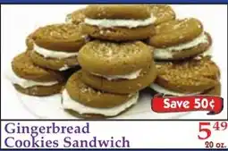 DeMoulas Market Basket Gingerbread Cookies Sandwich offer