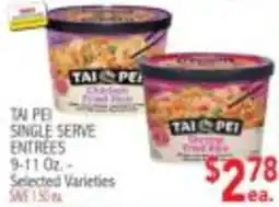 Ingles Markets Tai Pei single serve entrees offer