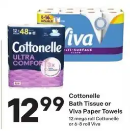 Coborn's Cottonelle Bath Tissue or Viva Paper Towels offer