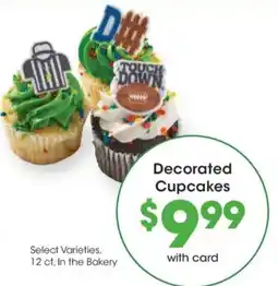 Fred Meyer Decorated Cupcakes offer