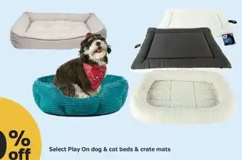 Select Play On dog & cat beds & crate mats