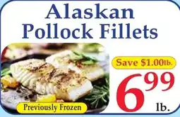 DeMoulas Market Basket Alaskan Pollock Fillets offer