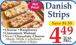 DeMoulas Market Basket Danish Strips offer