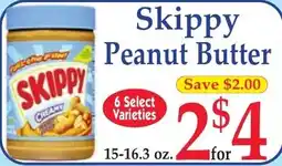 DeMoulas Market Basket Skippy Peanut Butter offer