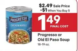 Coborn's Progresso or Old El Paso Soup offer