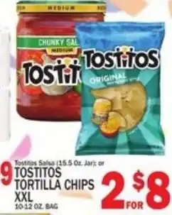 Ctown Tostitos Salsa or Tostitos Tortilla Chips offer