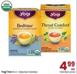 Safeway Yogi Tea offer