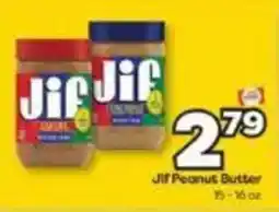 Weis Markets Jif Peanut Butter offer