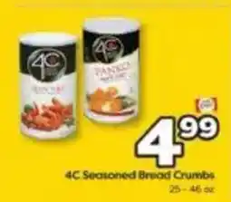 Weis Markets 4C Seasoned Bread Crumbs offer