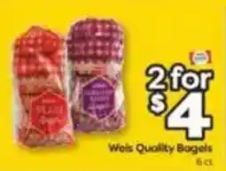Weis Markets Wels Quality Bagels offer