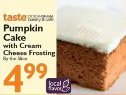 Festival Foods Taste of Scandinavia bakery & cafe pumpkin cake offer