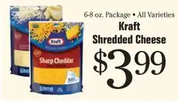 Morton Williams Kraft shredded cheese offer