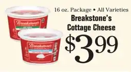 Morton Williams Breakstone's Cottage Cheese offer