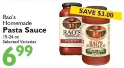 Festival Foods Rao's Homemade Pasta Sauce offer