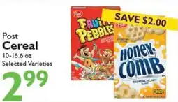 Festival Foods Post Cereal offer